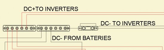 DC Bus Bar fits on Victron SmartShunt Battery Monitor 500A