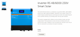 Victron Energy Multi RS Solar 48V 6000 230V Hybrid Inverter